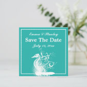 白馬青緑の夏結婚の セーブザデート (スタンド正面)