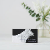 白馬頭3枚 名刺 (スタンド正面)