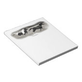 白馬頭 ノートパッド (アングル)