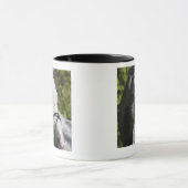 白馬2のポートレート マグカップ (中央)