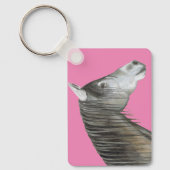 白馬 キーホルダー (正面)