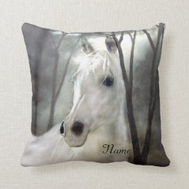 白馬 クッション