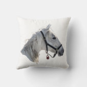 白馬 クッション (裏面)