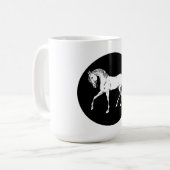 白馬 コーヒーマグカップ (正面左)
