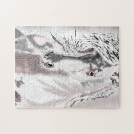 白馬 ジグソーパズル (横)