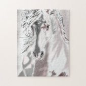 白馬 ジグソーパズル (縦)