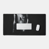 白馬 デスクマット (キーボード&マウス)