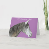 白馬 ノートカード (正面)