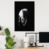 白馬 ポスター (ホームオフィス)