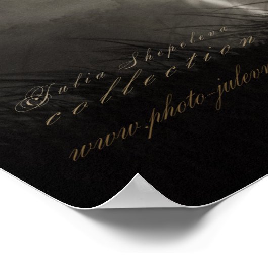 白馬 ポスター (角)