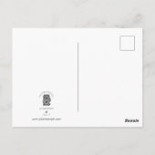 白馬 ポストカード (裏面)