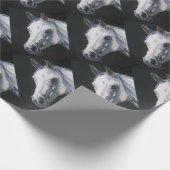 白馬 ラッピングペーパー (角)