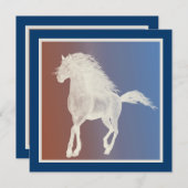 白馬 招待状 (正面/裏面)