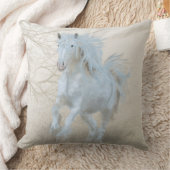 白馬 – 枕 (ブランケット)