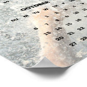 白馬、河原を駆ける 2024カレンダー ポスター (角)