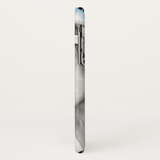 白馬 Case-Mate iPhoneケース (裏面/左)