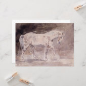 白馬(Eugene Delacroix) カード (正面/裏面インサイチュ)