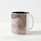 白馬(Eugene Delacroix) ツートーンマグカップ (正面右)