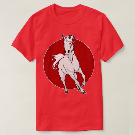 白馬 Tシャツ (デザイン正面)