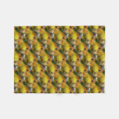 白魅力的いベリー フリースブランケット (正面(横))