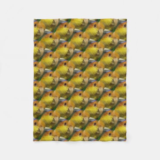 白魅力的いベリー フリースブランケット (正面)