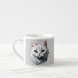 白魅力的猫 エスプレッソカップ