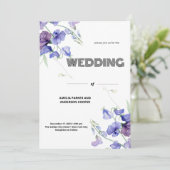 白魅力的開花結婚ズ 招待状 (スタンド正面)