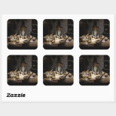 白魔女のキッチン博物館、魔術と魔法 スクエアシール (シート)