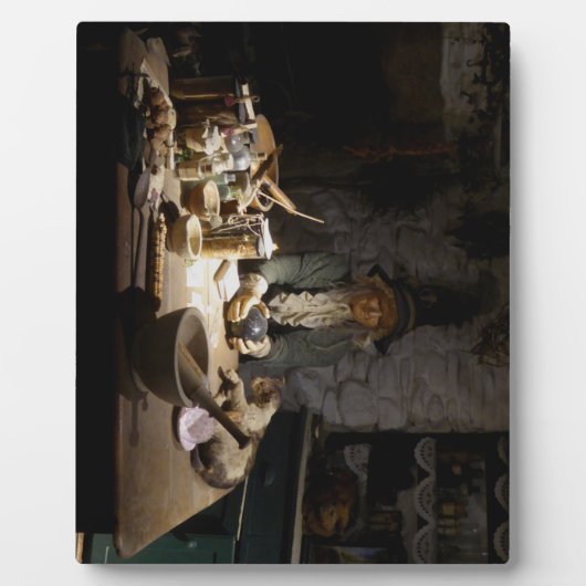 白魔女のキッチン博物館、魔術と魔法 フォトプラーク (正面)