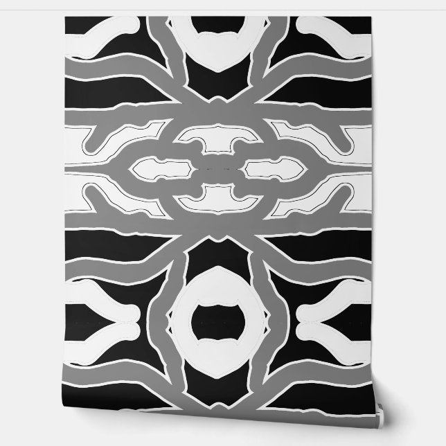 白鮮やかと黒の"Ratti_クリエイティブ_Arts" 壁紙 (ほどく)