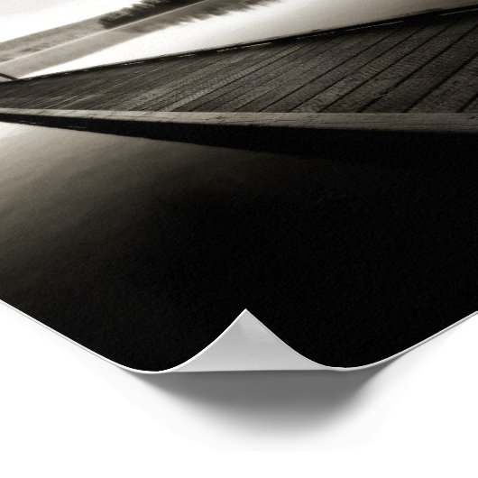 白鮮やか色写真 ポスター (角)