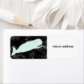 白鯨差出人住所ラベル ラベル (インサイチュ)