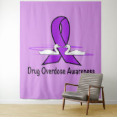 白鳥およびリボンとの薬剤の過剰な服用の認識度 タペストリー (インサイチュ)