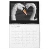 白鳥およびcygnetsのカレンダー カレンダー (2月 2026)