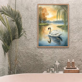 白鳥が湖に ポスター