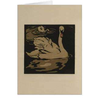 白鳥とその反射