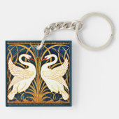 白鳥とラッシュとアイリス キーホルダー (裏面)