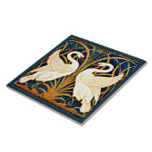 白鳥とラッシュとアイリス タイル (側面)