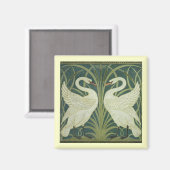 白鳥とラッシュマグネット マグネット (正面/裏面)