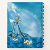 白鳥と天使 ノートブック (裏面)