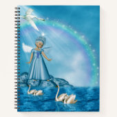 白鳥と天使 ノートブック (正面)