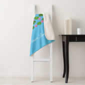 白鳥と睡蓮結婚のカスタム シェルパブランケット (インサイチュ)