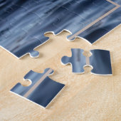 白鳥と青の水 ジグソーパズル (側面)