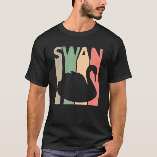 白鳥のおもしろい衣装 Tシャツ (正面)