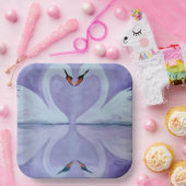 白鳥のように忠実である ペーパープレート (パーティー)