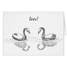 白鳥のインク。