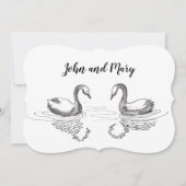 白鳥のインク。 (正面)