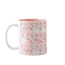 白鳥のエレガント模様