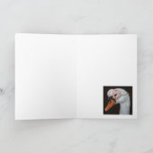 白鳥のカードをサキアする カード (内部)