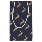 白鳥のギフトバッグ スモールペーパーバッグ (裏面)